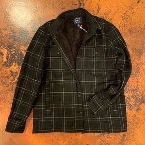 Fleece Lined Shirt Jacket - Brand New!